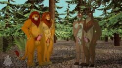 4boys aroused balls bambi bambi_(character) bambi_(film) bara cock commission dad daddy deer dilf disney father father/son father_and_son father_and_son_(lore) feline furry horny hunk imminent_incest imminent_sex incest king lion male male_only mufasa naked precum prince riley_morningstar royalty simba simba_(the_lion_king) son stud the_great_prince_of_the_forest the_lion_king twink yiff