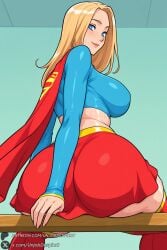 supergirl from dc comics by unjobdespiert