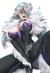 1girls 2026 alluring arialla_draws big_breasts black_cat_(marvel) black_cat_(marvel_rivals) bodysuit breasts bursting_breasts choker collar curvaceous curvaceous_body curvaceous_female curvaceous_figure curvaceous_hips curvy curvy_body curvy_female curvy_figure curvy_hips domino_mask earrings enticing eyemask eyeshadow felicia_hardy female female_only green_eyes hips hourglass_figure huge_breasts large_breasts licking licking_lips licking_own_lips light-skinned_female light_skin looking_at_viewer marvel marvel_comics marvel_rivals mask masked masked_female massive_breasts purple_lipstick seducing seductive seductive_look seductive_pose skin_tight spider-man_(series) superheroine teasing teasing_viewer temptation tempting tempting_viewer thick thick_breasts thick_hips thick_thighs tight_clothes tight_clothing tongue tongue_out voluptuous voluptuous_female white_background white_fur white_hair wide_hips