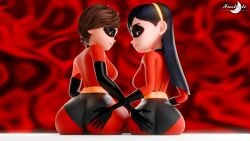 elastigirl from disney by frostbyte3d