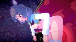 1girls 3d all_the_way_through anal animated ass belly_bulge birth bloated_belly breasts censored cum cum_in_pussy cum_inside cumflation eaten_then_fucked eyes_rolling_back female fucked_then_eaten functionally_nude functionally_nude_female grey_hair impregnation inflation interspecies longer_than_30_seconds mightyniku mimic mouse_ears mouse_girl nazrin nipples penetration pussy rape raped_female red_eyes rolling_eyes seedbed small_breasts smaller_female sound sound_effects strong_thrust tagme tentacle tentacle_birth tentacle_in_pussy tentacle_penetration tentacle_sex touhou vaginal_penetration video vore