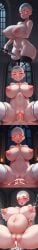 dorothy_(glass_staircase) puppet_combo the_glass_staircase shaved_head female 1girls 1boy faceless_male male_pov lactation lactating impregnation cum cum_inside cum_in_pussy cumflation cumflated_belly big_breasts huge_breasts breasts red_eyes possession possessed knife holding_knife holding nipples vaginal_penetration penis pussy thighhighs smile open_mouth tongue_out tongue cum_drip cum_dripping cum_dripping_out_of_pussy indoors manor grey_background night teeth ai_generated ai_assisted ai_art sansynsfw 2026 hi_res pixai rule_63 self_upload style_emulation style edit edited cowgirl_position thick_thighs wide_hips