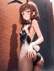 ai_generated bunny_ears bunny_girl bunnysuit iino_miko kaguya-sama_wa_kokurasetai_~tensai-tachi_no_renai_zunousen~ sexy teenage_girl