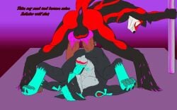 absurd_res anal anal_sex animal_genitalia animal_penis ankh anthro anus ass autofellatio axcess_folf balls biceps big_penis black_body black_fur blue_eyes blue_hair canid canine canine_genitalia canine_penis canis claws corruption dance_floor digital_media_(artwork) duo english_text erection fellatio flat_colors fox fur genital_piercing genitals hair hi_res howlfeiwolf hybrid hypnosis knot male male/male male_penetrated male_penetrating male_penetrating_male mammal masturbation mind_control multi_genitalia muscular muscular_male nipples nude occult_symbol open_mouth oral oral_masturbation penetration penile penile_masturbation penis pentagram piercing pole purple_eyes red_body red_eyes red_fur sex simple_background smile spiral_eyes stomach_bulge symbol tail tattoo teeth text tongue viata white_body white_fur wolf