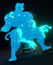 anal anthro big_muscles big_pecs bodily_fluids calico_cat domestic_cat dripping epic_games erection felid feline felis fortnite genital_fluids growth hi_res huge_muscles huge_pecs improvised_sex_toy looking_at_viewer male male_only mammal meowscles meowscles_(fortnite) muscle_growth muscular muscular_male muscular_thighs narrowed_eyes pecs precum precum_drip rippley slime slurp_juice solo tube vapormakes vat