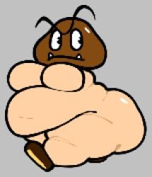 big_ass big_breasts breasts bubble_butt chip_at_night goomba huge_ass huge_breasts mario_(series) nintendo overweight super_mario_bros. tagme thick_thighs wide_hips