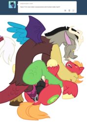 alpha_channel anal anal_sex animal_genitalia antlers axelpony balls big_macintosh_(mlp) black_penis closed_eyes cutie_mark discord_(mlp) domination draconequus dragon duo equine forced friendship_is_magic furry furry_only gay hooves horn horse horsecock knot looking_down male male_only mammal my_little_pony open_mouth penetration penis plain_background pony rape red_body scalie straight_hair talons tongue tongue_out transparent_background wings