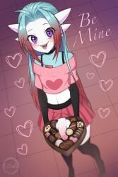 aren_concordia chocolate crossdressing femboy gardevoir penis valentine's_day