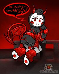crimson imp glisten from dandy's world by korebreaker