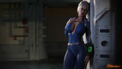 vault girl from fallout by otacon212