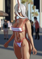 mirko from my hero academia by desenhistadehen