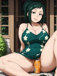 inko midoriya from my hero academia by robotkesh