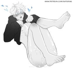 satoru gojo from jujutsu kaisen by saterise
