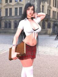 raven (stellar blade) from stellar blade by hleet3d