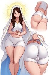 virgin mary fan art