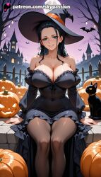 nico robin from halloween by skypassion