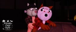 2boys 3d doggy_(piggy) gay halloween kitsukyonlynsfw male piggy:_book_1 piggy_(game) pony_(piggy) yiff