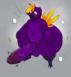 anthro ass balls big_balls big_butt big_penis commanderthings erection felix_topswell genitals heart_eyes heart_symbol huge_balls huge_butt huge_cock humanoid_genitalia humanoid_penis hyper hyper_balls hyper_butt hyper_genitalia hyper_penis male nude penis slightly_chubby solo thick_thighs vein veiny_penis