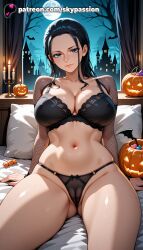 nico robin from halloween by skypassion