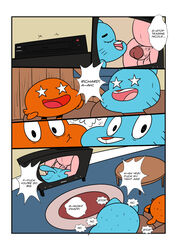 cartoon_network comic darwin_watterson gumball_watterson jerseydevil nicole_watterson richard_watterson sex the_amazing_world_of_gumball