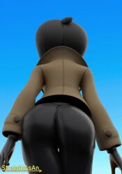 1girls 2025 3d animated ass ass_focus back_view big_ass black_hair bodysuit bodysuit_under_clothes clothed clothed_female clothing curvaceous curvy emma_(pokemon) emma_(pokemon_legends:_z-a) female fully_clothed gloves hair jacket large_ass longer_than_10_seconds matiere_(pokemon) matiere_(pokemon_legends:_z-a) medium_hair pokemon pokemon_legends:_z-a shorter_than_30_seconds sound standing straightasan tagme thick_thighs thighs vertical_video video viewed_from_below walking wide_hips