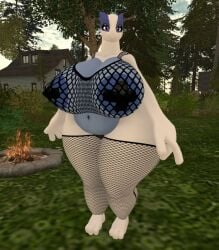 big_ass big_breasts breasts bubble_butt cleavage female ferialexonar fishnets huge_ass huge_breasts lugia pasties pokemon pokemon_(species) tagme thick_thighs wide_hips