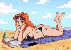 barbara_gordon beach bikini dc dc_comics