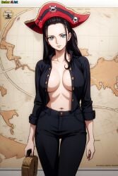 ai_generated female female_only nico_robin one_piece rusher_ai_art