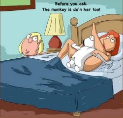 beastiality brian_griffin chris_griffin family_guy lois_griffin missionary_position voyuer