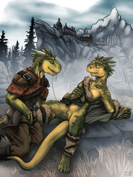 argonian from skyrim by lizardlars