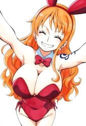 ai_generated breasts female female_only jei_games nai_diffusion nami nami_(one_piece) one_piece orange_eyes orange_hair post-timeskip solo stable_diffusion tagme