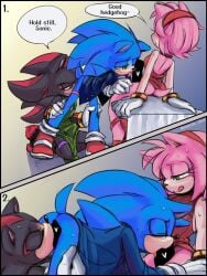 amy_rose andromorph anthro censored comic cuntboy furry futanari gynomorph implied_futanari intersex mav3s_illus shadow_the_hedgehog sonic_(series) sonic_the_hedgehog vibrator