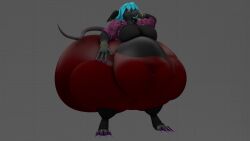 bbw big_ass big_breasts breasts bubble_butt cleavage female furry huge_ass huge_breasts kingofthekabuto overweight queenofthekabuto thick_thighs wide_hips