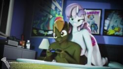 anthro button_mash_(mlp) friendship_is_magic my_little_pony pegging screwingwithsfm sweetie_belle_(mlp) tagme video