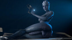 liara t'soni from mass effect by maggott-tron