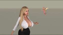 3d abimboleb animated bimbo bimbo_lip bimbofication blonde_hair breast_expansion fairy forced_transformation lip_expansion tagme transformation