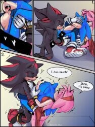 amy_rose andromorph anthro censored comic cuntboy furry futanari gynomorph implied_futanari intersex mav3s_illus shadow_the_hedgehog sonic_(series) sonic_the_hedgehog vibrator