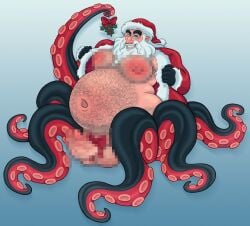 balls beard belly cephalopod cephalopod_humanoid christmas chubby chubby_male cock fat fat_man fat_rolls hairy klaus lovehandles male male_only manboobs merfolk mermaid merman moobs nipples nsfw obese obese_male octopus octopus_boy octopus_humanoid octopus_tentacle octopus_tentacles old_man older_male penis pubes santa santa_claus tentacle tentacle tentacle_monster triton xmas