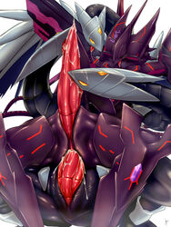 anal anal_sex armor bamia cum cum_in_ass cum_inside dragon drooling fellatio gay genital_slit hydra long_penis male oral oral_sex penetration penis plain_background precum saliva sex slit tachyon_dragon tapering_penis tongue tongue_out trishula white_background yellow_eyes yu-gi-oh!