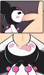 kuromi from sanrio by fatalafterdark