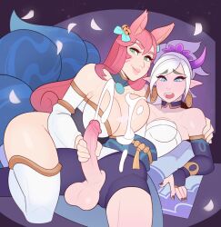 ahri from league of legends by splashbrush