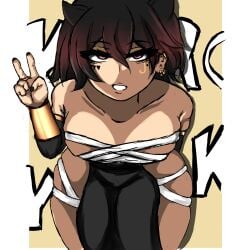 kuro (yamikuror) from egyptian mythology by kuro.yk