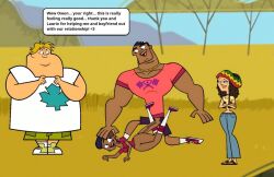 laurie_(tdi) owen_(tdi) reference_image ryan_(tdi) stephanie_(tdi) the_ridonculous_race total_drama_island