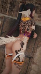 au ra from ffxiv by evisaii