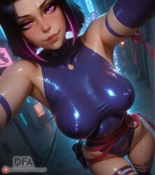 psylocke from marvel by darkfallenangel