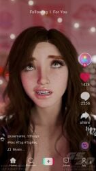 10_seconds 1girls 3d 3d_animation 3d_model 3d_render 3dx 9:16 ahegao_face animated animation braces brainrot dancer e_girl egirl female female_focus female_only green_eyes gs3d latex latex_bodysuit latex_suit lipsync looking_at_viewer open open_clothes open_jacket original_character red_hair rubber rubber_bodysuit rubber_suit shorter_than_10_seconds singing social_media tagme tease tiktok tiktok_overlay trend vertical_video video