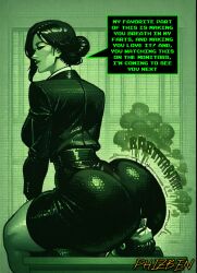 ai_art ai_generated big_ass caption dialogue dominant_female facesitting fart fart, fart_cloud fart_fetish farting, farting_in_face farting_on_another farting_on_face farts female huge_ass male onomatopoeia original_character phizben sitting_on_face sitting_on_person story submissive_male word_balloon