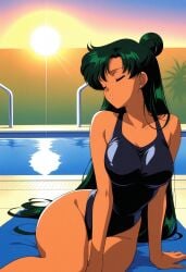 setsuna meiou from adult swim by kaoru irono
