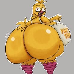 chica (fnaf) from five nights at freddy's by furu flami