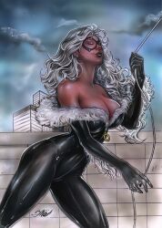 black cat (marvel) from marvel by aldir (artist)
